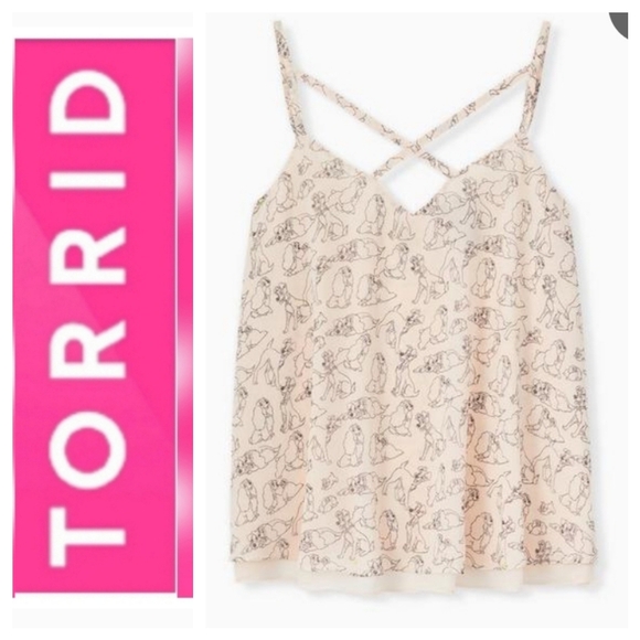 Torrid Cold Shoulders Blouse - Picture 1 of 11